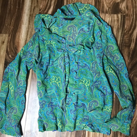 Tops - SILKY BLOUSE FROM FRANCE SIZE S